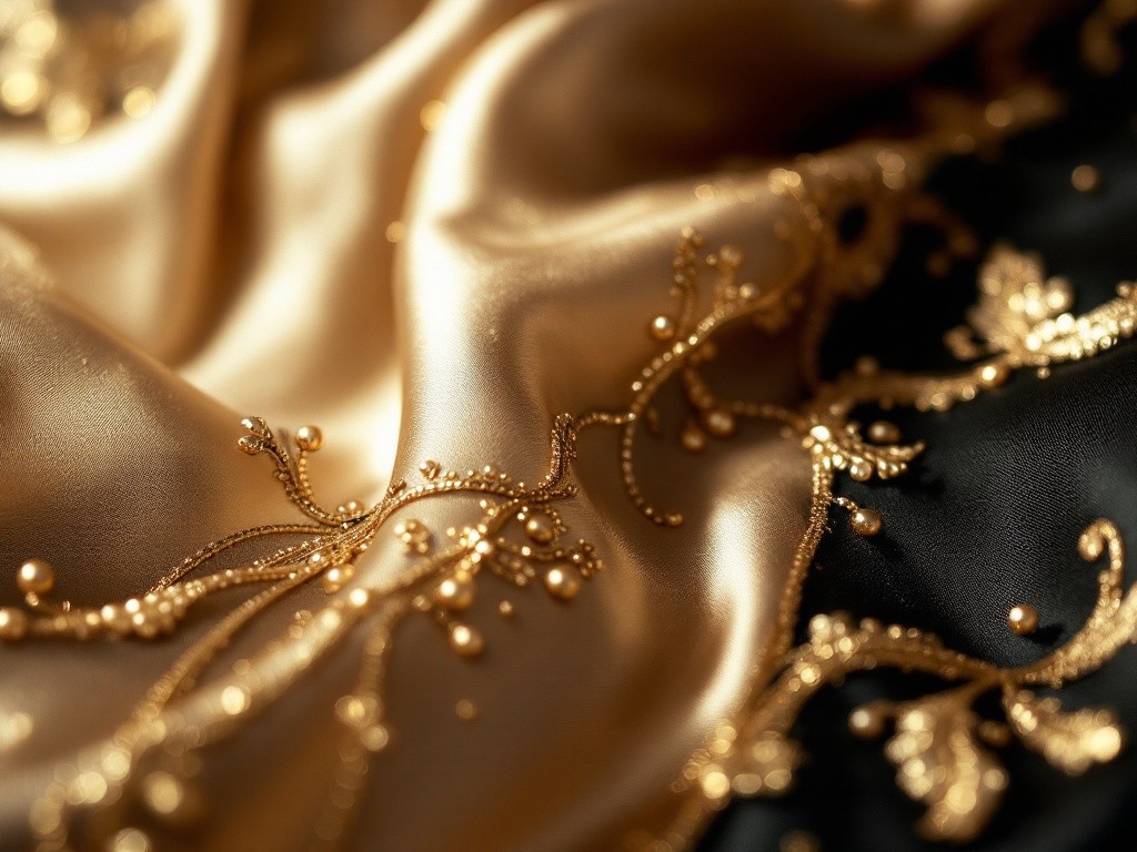 Exquisite Handwerkskunst in feinen Fasern